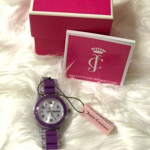 Juicy Couture Purple Dial Ladies Watch